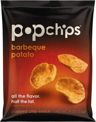 PopChips - Potato Chips - Potato Chips, BBQ Flavor, .8 oz Bag, 24/Carton - All Tool & Supply