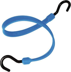 The Better Bungee - Heavy Duty Bungee Strap with Overmolded Nylon Hook End - 24" OAL, Blue - All Tool & Supply