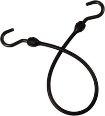 The Better Bungee - Bungee Cord with Overmolded Nylon Hook End - 24" OAL, Black - All Tool & Supply