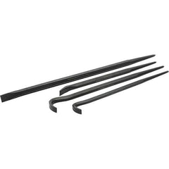 GearWrench - 4 Piece Rolling Head Pry Bar Set - Includes 15, 16, 18 & 24" Lengths - All Tool & Supply