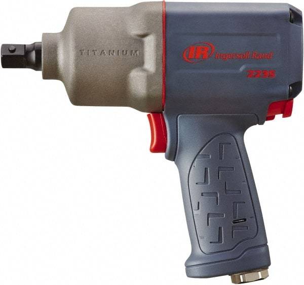 Ingersoll-Rand - 1/2" Drive, 8,500 RPM, 930 Ft/Lb Torque Impact Wrench - Pistol Grip Handle, 1,250 IPM, 6 CFM, 1/4" Inlet - All Tool & Supply