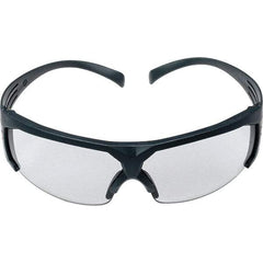 3M - Gray Lenses, Framed Safety Glasses - Anti-Fog, Gray Frame, Size Universal, Wrap Around - All Tool & Supply