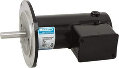 Leeson - 1/6 Max hp, 1,750 Max RPM, Permanent Magnet DC Motors Electric AC DC Motor - 90 V Input, 34E56C Frame, 5/8" Shaft Diam, C-Face Mount, TENV Enclosure - All Tool & Supply