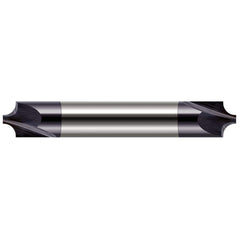 Harvey Tool - Corner Rounding End Mills; Material: Solid Carbide ; Single or Double End: Double ; Radius (Inch): 5/32 ; Radius (Decimal Inch): 0.1560 ; Mill Diameter (Inch): 3/8 ; Mill Diameter (Decimal Inch): 0.3750 - Exact Industrial Supply