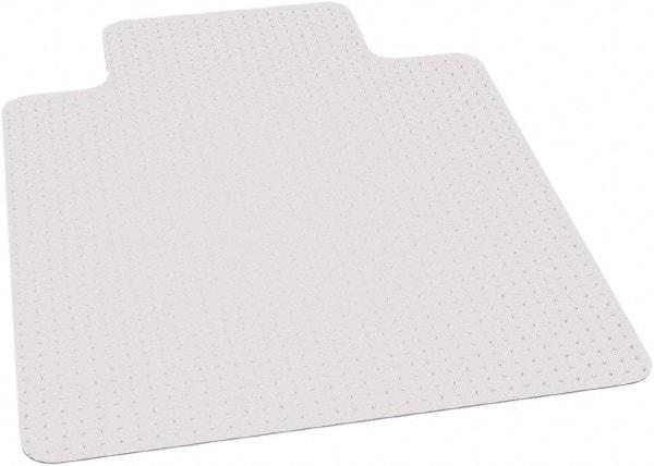 Ability One - 53" Long x 45" Wide, Chair Mat - Rectangular, Beveled Edge Style - All Tool & Supply