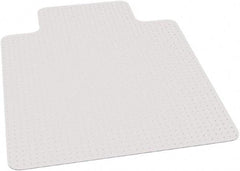 Ability One - 48" Long x 36" Wide, Chair Mat - Rectangular, Beveled Edge Style - All Tool & Supply