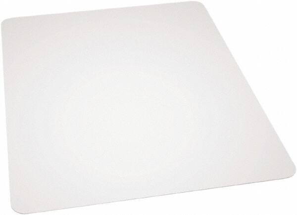 Ability One - 60" Long x 46" Wide, Chair Mat - Rectangular, Beveled Edge Style - All Tool & Supply