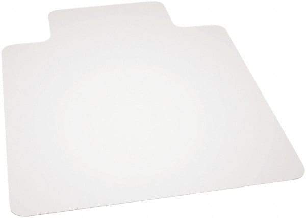 Ability One - 53" Long x 45" Wide, Chair Mat - Rectangular, Beveled Edge Style - All Tool & Supply