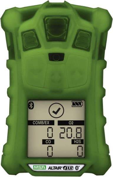 MSA - Audible, Vibration & Visual Alarm, LCD Display, Multi-Gas Detector - Monitors LEL, Oxygen & Carbon Monoxide - All Tool & Supply