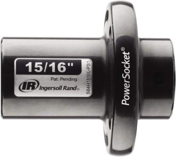 Ingersoll-Rand - 1/2" Drive 15/16" Standard Magnetic Nonsparking Universal Impact Socket - 6 Points, 3-1/10" OAL - All Tool & Supply