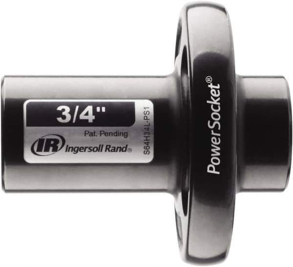 Ingersoll-Rand - 1/2" Drive 3/4" Standard Magnetic Nonsparking Universal Impact Socket - 6 Points, 3-1/10" OAL - All Tool & Supply