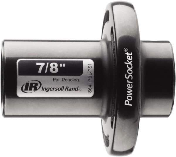 Ingersoll-Rand - 1/2" Drive 7/8" Standard Magnetic Nonsparking Universal Impact Socket - 6 Points, 3-1/10" OAL - All Tool & Supply