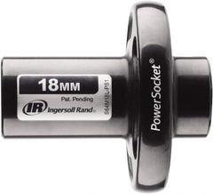 Ingersoll-Rand - 1/2" Drive 18mm Standard Magnetic Nonsparking Universal Impact Socket - 6 Points, 3-1/10" OAL - All Tool & Supply