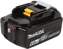 Makita - 18 Volt Lithium-Ion Power Tool Battery - 6 Ahr Capacity, 55 min Charge Time, Series LXT - All Tool & Supply