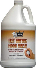 Werth Sanitary Supply - 1 Gal Plastic Bottle Floor Coating - Use on Resilient Tile, Vinyl Tile - All Tool & Supply