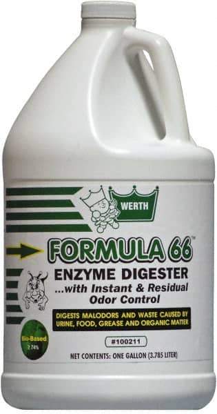 Werth Sanitary Supply - 1 Gal Bottle Odor Neutralizer - Liquid, Fresh Scent, Concentrated, Environmentally Safe - All Tool & Supply