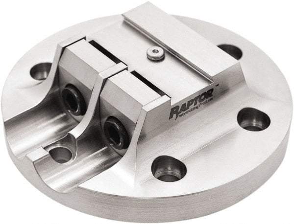 Raptor Workholding - 3/4" Jaw Width, 1.3" High Dovetail Vise - For Use with 4 & 5 Axis Workholding Systems - All Tool & Supply