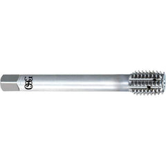 OSG - M24x2.00 Metric 6H D13 Thread Limit Plug Thread Forming Tap - High Speed Steel, V Finish, 140mm OAL, 68mm Thread Length, Right Hand Thread, Series 16350 - All Tool & Supply