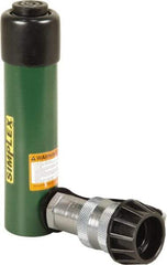 TK Simplex - 3-1/8" Stroke, 5 Ton Portable Hydraulic Single Acting Cylinder - 0.99 Sq In Effective Area, 2.98 Cu In Oil Capacity, 6.52 to 9.65" High, 1" Cyl Bore Diam, 1-1/8" Plunger Diam, 10,000 Max psi - All Tool & Supply