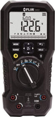 FLIR - DM92, CAT IV, 1,000 VAC/VDC, Digital Multimeter - 40 mOhm, Measures Voltage, Capacitance, Current, Frequency, Resistance, Temperature - All Tool & Supply