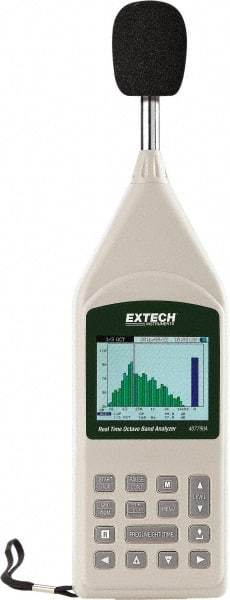 Extech - Sound Meters Type: Sound Meter Frequency Weighting: A, C & Z - All Tool & Supply