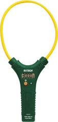 Extech - MA3018, CAT IV, Digital True RMS Clamp Meter with 18" Flex Jaws - 3000 AC Amps, Measures Current - All Tool & Supply