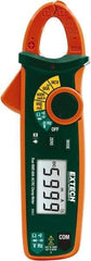 Extech - MA63, CAT III, Digital True RMS Clamp Meter with 0.7" Clamp On Jaws - 600 VAC/VDC, 60 AC/DC Amps, Measures Voltage, Capacitance, Continuity, Current, Frequency, Resistance - All Tool & Supply