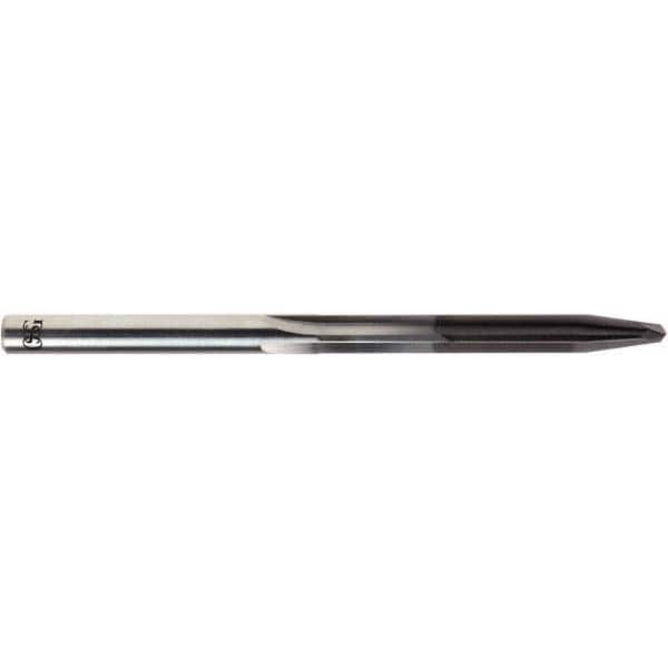 Die Drill Bit: 3/8″ Dia, 118 °, Solid Carbide Diamond Finish, 2.933″ Flute Length, 6″ OAL