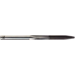 Die Drill Bit: 3/8″ Dia, 118 °, Solid Carbide Diamond Finish, 2.933″ Flute Length, 6″ OAL