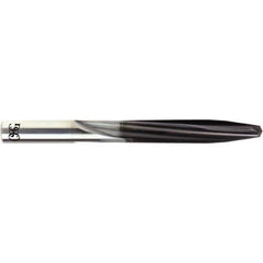 OSG - #2, 0.2215", 130° Point, Solid Carbide Straight Flute Drill Bit - All Tool & Supply