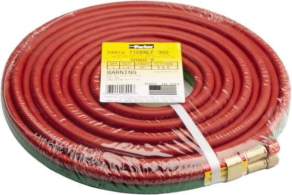 Parker - Welding Hose Inside Diameter (Inch): 3/8 Outside Diameter (Decimal Inch): 0.6560 - All Tool & Supply