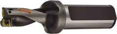 Sandvik Coromant - 1.771" Max Drill Depth, 2xD, 0.812" Diam, Indexable Insert Drill - 2 Inserts, 1" Shank Diam, Flange Shank - All Tool & Supply