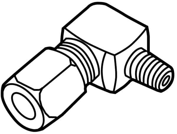 Sandvik Coromant - Coolant Pipe Connector for Indexable Tools - 5696 020 Tool Holder Compatibility - All Tool & Supply