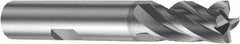 Sandvik Coromant - 12mm, 4 Flute, Solid Carbide, Corner Radius End Mill - 73mm OAL, 35° Helix, Right Hand Flute, 16.5mm LOC, Right Hand Cut - All Tool & Supply