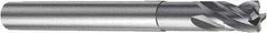 Sandvik Coromant - 8mm, 8mm LOC, 8mm Shank Diam, 80mm OAL, 4 Flute, Solid Carbide Square End Mill - Single End, TiAlN Finish, Spiral Flute, 30° Helix, Centercutting, Right Hand Cut, Right Hand Flute, Series CoroMill Plura - All Tool & Supply