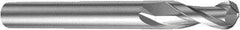 Sandvik Coromant - 8mm Diam, 16mm LOC, Solid Carbide Ball End Mill - Uncoated, 100mm OAL, 8mm Shank Diam, Ball Flute - All Tool & Supply