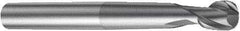 Sandvik Coromant - 3mm Diam, 4mm LOC, Solid Carbide Ball End Mill - 80mm OAL, 6mm Shank Diam, Ball Flute - All Tool & Supply