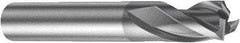 Sandvik Coromant - 3mm, 3 Flute, Single End, Solid Carbide, Corner Chamfer End Mill - 50mm OAL, Right Hand Flute, 4.5mm LOC, Right Hand Cut - All Tool & Supply