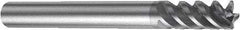 Sandvik Coromant - 6mm, 13mm LOC, 6mm Shank Diam, 65mm OAL, 4 Flute, Solid Carbide Square End Mill - Single End, TiAlN Finish, Spiral Flute, 50° Helix, Centercutting, Right Hand Cut, Right Hand Flute, Series CoroMill Plura - All Tool & Supply