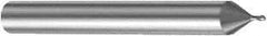 Sandvik Coromant - 1mm Diam, 1mm LOC, Solid Carbide Ball End Mill - TiAlN Finish, 54mm OAL, 6mm Shank Diam, Ball Flute - All Tool & Supply