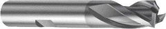 Sandvik Coromant - 12mm, 3 Flute, Solid Carbide, Corner Radius End Mill - 73mm OAL, 30° Helix, Right Hand Flute, 12.5mm LOC, Right Hand Cut - All Tool & Supply