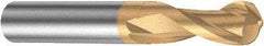 Sandvik Coromant - 8mm Diam, 12mm LOC, 2 Flute Solid Carbide Ball End Mill - AlCrN Finish, 63mm OAL, 8mm Shank Diam, Ball Flute - All Tool & Supply