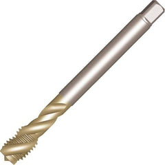 Sandvik Coromant - MF22x1.5 MF 4 Flute 6H Spiral Flute Tap - High Speed Steel, AlCrN Finish, 125mm OAL, Right Hand Thread, Series CoroTap 300 - All Tool & Supply