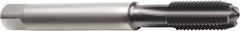 Sandvik Coromant - M6x1.00 Metric 6HX 4 Flute TiAlN Finish Solid Carbide Straight Flute Interrupted Thread Machine Tap - Modified Bottoming, Right Hand Thread, 81.52mm OAL, 19mm Thread Length, Through Coolant - Exact Industrial Supply