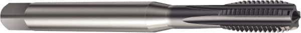 Sandvik Coromant - 5/16-18 UNC 2BX 5 Flute TiAlN Finish High Speed Steel Straight Flute Machine Tap - Right Hand Thread, 90mm OAL, 18.7mm Thread Length - All Tool & Supply