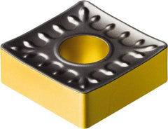 Sandvik Coromant - SNMM856 QR Grade 4215 Carbide Turning Insert - TiCN/AI2O3/TiN Finish, 90° Square, 1" Inscr Circle, 5/16" Thick, 3/32" Corner Radius - All Tool & Supply