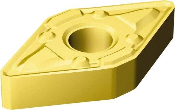 Sandvik Coromant - DNMX432 WMX Grade 2015 Carbide Turning Insert - TiCN/Al2O3/TiN Finish, 55° Diamond, 1/2" Inscr Circle, 3/16" Thick, 1/32" Corner Radius - All Tool & Supply