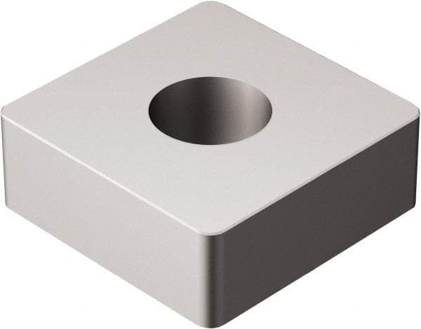 Sandvik Coromant - SNGA433 Grade 6190 Ceramic Turning Insert - Uncoated, 90° Square, 1/2" Inscr Circle, 3/16" Thick, 3/64" Corner Radius - All Tool & Supply