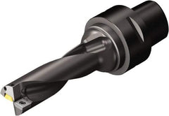 Sandvik Coromant - 51mm Max Drill Depth, 3xD, 17mm Diam, Indexable Insert Drill - C4 Coromant Shank - All Tool & Supply