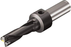 Sandvik Coromant - 161.93mm Max Drill Depth, 3xD, 53.98mm Diam, Indexable Insert Drill - 38.1mm Shank Diam, 1.5 Cylindrical Shank - All Tool & Supply